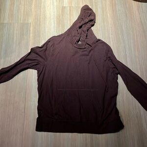 American Eagle Outfitters Dark Brown Hoodie
